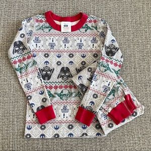 Hanna Andersson STAR WARS Holiday Pajamas 6-7 120cm